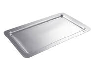 Plateau RVS tbv roomstel 199x150mm