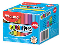 Schoolbordkrijt Maped Color'Peps doos á 100 stuks assorti