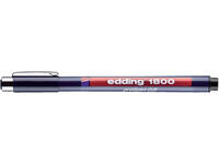 Fineliner edding 1800 0.35mm zwart