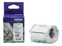 Etiket Brother CZ-1005 multifunctioneel 50mm 1 rol á 5m wit