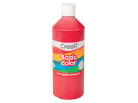 Plakkaatverf Creall basic donkerrood 500ml