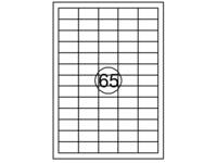 Etiket Quantore 38.1x21.2mm 6500 stuks