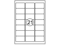 Etiket Quantore 63.5x38.1mm 315 stuks