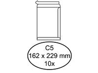 Envelop Quantore akte C5 162x229mm zelfklevend wit 10 stuks
