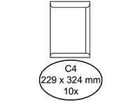 Envelop Quantore akte C4 229x324mm zelfklevend wit 10 stuks