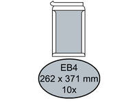 Envelop Quantore bordrug EB4 262x371mm zelfklevend wit 10 stuks