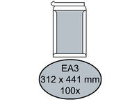 Envelop Quantore bordrug EA3 312x441mm zelfklevend wit 100 stuks
