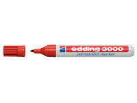 Viltstift edding 3000 rond 1.5-3mm rood