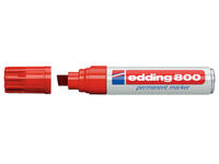 Viltstift edding 800 schuin 4-12mm rood