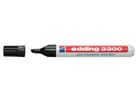 Viltstift edding 3300 schuin 1-5mm zwart