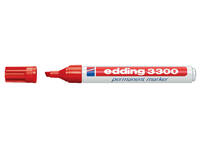 Viltstift edding 3300 schuin 1-5mm rood