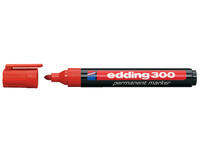 Viltstift edding 300 rond 1.5-3mm rood