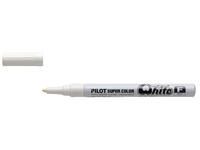 Viltstift PILOT Super Color lakmarker fijn wit