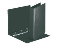 Presentatieringband Esselte Essentials panorama A4 4-rings D-mechaniek 25mm zwart