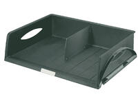 Brievenbak Leitz Sorty Jumbo A3 dwars zwart