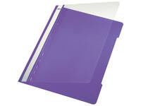 Snelhechter Leitz Standaard A4 gerecycled PP violet