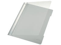 Snelhechter Leitz Standaard A4 gerecycled PP grijs