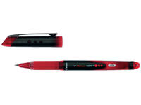 Rollerpen PILOT V-Ball grip breed rood