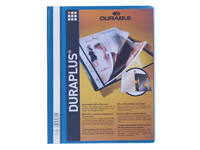 Snelhechtmap Durable Duraplus A4 blauw