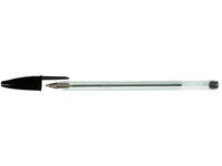 Balpen Bic Cristal medium zwart doos à 90+10 gratis