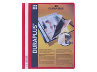 Snelhechtmap Durable Duraplus A4 rood