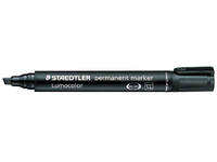 Viltstift Staedtler Lumocolor 350 permanent schuin zwart