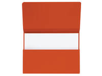 Pocketmap Secolor folio 100% gerecycled karton 250gr rood