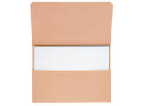 Pocketmap Secolor folio 100% gerecycled karton 250gr chamois