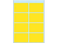 Etiket HERMA 3691 26x40mm geel 40 stuks