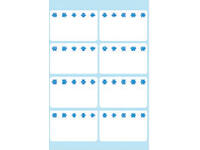 Etiket HERMA 3770 26x40mm diepvries wit 56 stuks