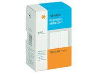 Frankeeretiket HERMA 4328 dubbel 130x40mm 500 stuks
