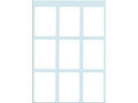 Etiket HERMA 3752 24x35mm wit 63 stuks