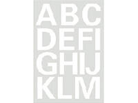 Etiket HERMA 4169 25mm letters A-Z wit