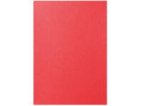 Voorblad GBC A4 lederlook rood 100 stuks