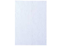 Voorblad GBC A4 lederlook wit 100 stuks