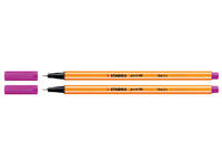 Fineliner STABILO point 88/56 fijn roze rood