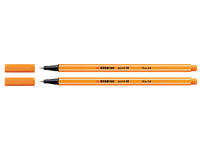 Fineliner STABILO point 88/89 fijn donker oker