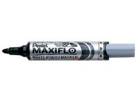 Whiteboardmarker Pentel MWL5M Maxiflo rond 3mm zwart