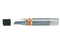 Potloodstift Pentel 2B 0.5mm zwart koker à 12 stuks