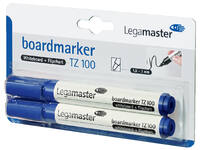 Whiteboardmarker Legamaster TZ 100 rond 1.5-3mm blauw blister à 2st