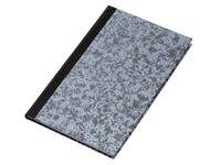 Notitieboek Djois Atlanta Excellent genaaid 330x205mm 96 blz lijn grijs gewolkt