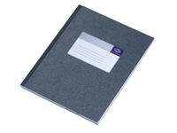 Notitieboek Djois Atlanta gelijmd 210x165 128blz lijn grijs