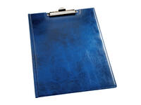 Klembordmap Durable 2355 A4 met kopklem en insteek blauw