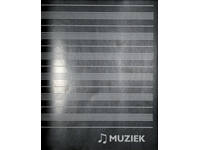 Muziekschrift Qbasic 165x210 36blz 70gr zwart