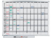 Planbord Legamaster professional jaarplanner hor 90x120cm