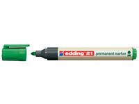 Viltstift edding 21 EcoLine rond groen 1.5-3mm