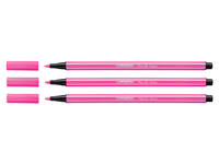 Viltstift STABILO Pen 68/056 medium neon roze