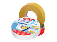 Dubbelzijdig knutseltape tesa® 10mx15mm beige in bewaarblik