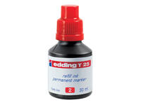 Viltstiftinkt edding T25 rood