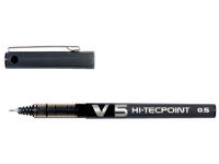 Rollerpen PILOT Hi-Tecpoint V5 fijn zwart